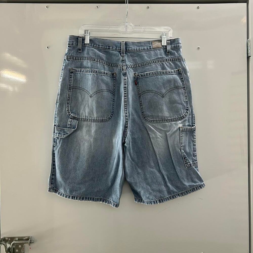 VTG Levi's blue denim carpenter shorts